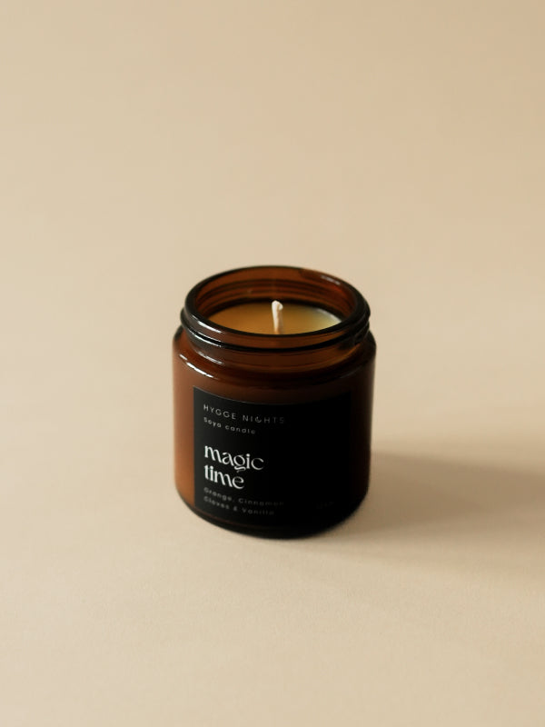 Magic time — świeca sojowa