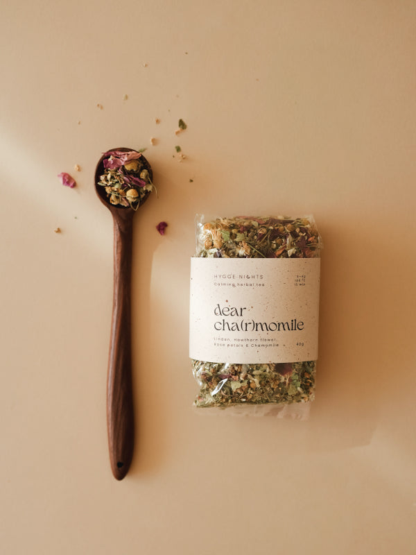 Dear cha(r)momile - calming herbal tea